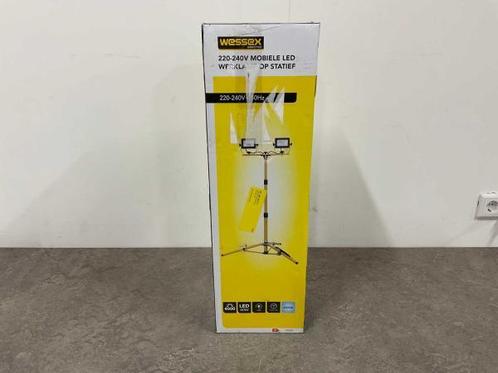 Veiling - Wessex werklamp op statief 2x20W LED, Doe-het-zelf en Bouw, Bouwverlichting