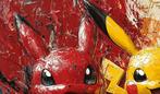 I_KONIQ - HAPPY POKEMON TRICOLOR in a POLLOCK ART
