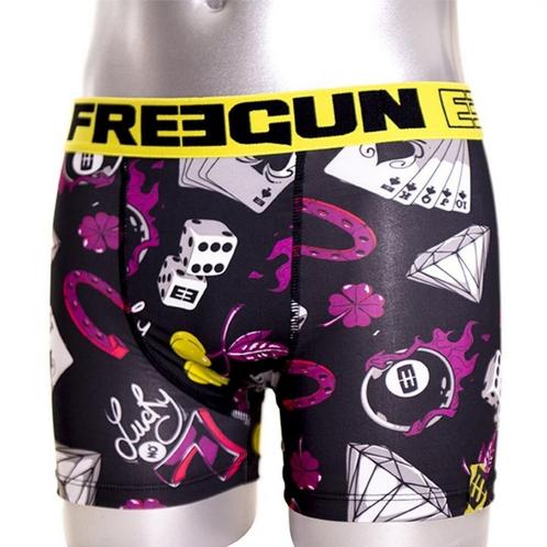 FreeGun Polyester Boxershorts Underwear Lucky Geel Zwart, Vêtements | Hommes, Vêtements de sport, Envoi