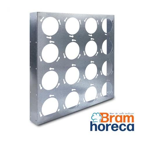 Filterframe voor 16 koolstofpatronen | 610x610x75 mm, Doe-het-zelf en Bouw, Ventilatie en Afzuiging, Verzenden