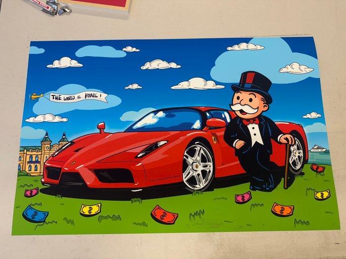 Louis Michel Krüger - The Enzo In My Garden, Antiek en Kunst, Kunst | Designobjecten