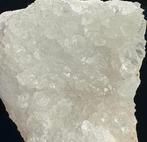 Kwarts Geode - Hoogte: 12 cm - Breedte: 13 cm- 1.1 kg - (1), Verzamelen, Mineralen en Fossielen