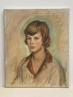 Elise Claudine Arntzenius 1902-1982. - Portret van een jonge