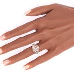 Ring Platina - 0.92ct. tw. Diamant (Natuurlijk) - Art Deco, Nieuw