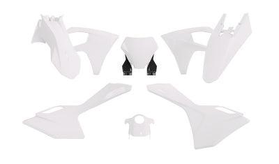 Racetech plastic kit Wit Gas Gas MC 125/250 2024- & MC-F 250, Motos, Pièces | Autre, Envoi