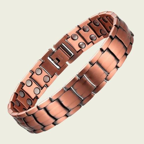 Luxe gezondheidsarmband magnetisch koper - 1,5 cm, Sport en Fitness, Gezondheidsproducten en Wellness, Ophalen of Verzenden