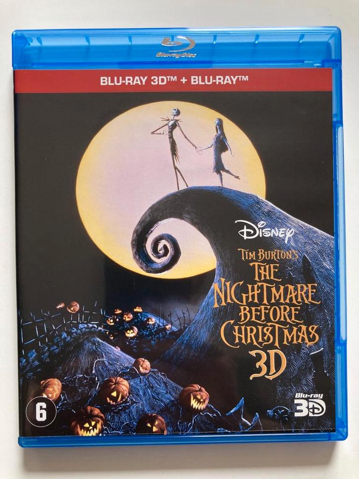 THE NIGHTMARE BEFORE CHRISTMAS (3D + 2D) (BLURAY), CD & DVD, Blu-ray
