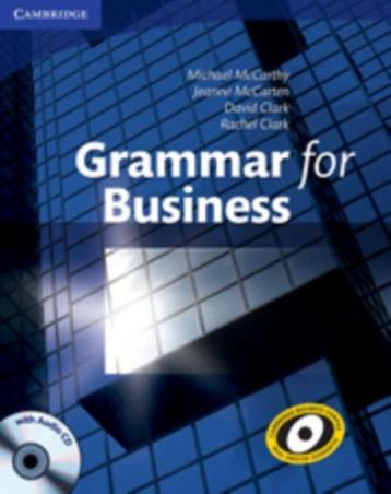 Grammar for Business with Audio CD 9780521727204 McCarthy, Livres, Verzenden, McCarthy