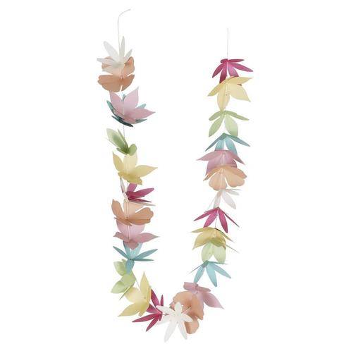Hawaii Krans Papier, Hobby en Vrije tijd, Feestartikelen, Nieuw, Verzenden