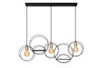 Hanglamp Lucide CIRCLE -  - 3xE27 - Zwart, Verzenden