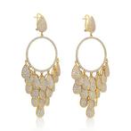 Boucles doreilles - 18 carats Or jaune - 22.00ct. tw., Nieuw