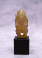 sculptuur, Hongshan Cultuur Alien achtige Gehoornde Godheid, Antiek en Kunst