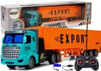 RC truck - 27Mhz - 1:48 - speelgoed vrachtwagen met trailer, Kinderen en Baby's, Speelgoed |Speelgoedvoertuigen, Ophalen of Verzenden