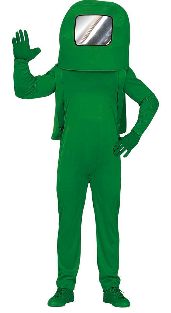 Astronautenpak Groen 14/16 jaar, Enfants & Bébés, Costumes de carnaval & Déguisements, Envoi
