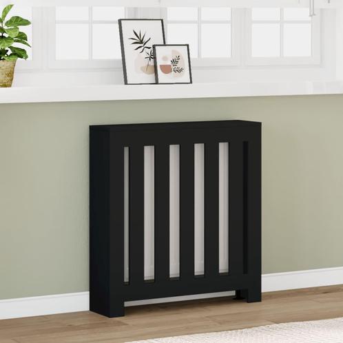 vidaXL Radiatorombouw 78x20x82 cm bewerkt hout zwart, Doe-het-zelf en Bouw, Verwarming en Radiatoren, Nieuw, Verzenden
