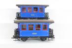 LGB G - Uit set 20301 - Modeltrein personenwagen (2) - 2x, Hobby & Loisirs créatifs, Trains miniatures | Échelles Autre