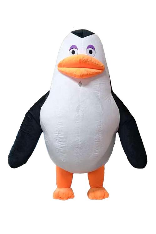Mega Opblaasbare Mascotte Pinguin Zwart Wit 2.6 Meter Vogel, Kleding | Heren, Carnavalskleding en Feestkleding, Nieuw, Ophalen of Verzenden