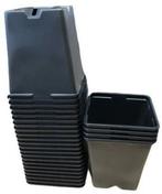 Kweekpotten Rond Zwart Ø9 cm x 7 cm pak ca. 25 stuks, Nieuw