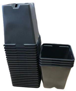 Kweekpotten Rond Zwart Ø9 cm x 7 cm pak ca. 25 stuks, Hobby en Vrije tijd, Knutselen, Nieuw