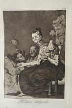 Francisco de Goya (1746-1828) after - Caprichos Blatt #44 ;, Antiek en Kunst