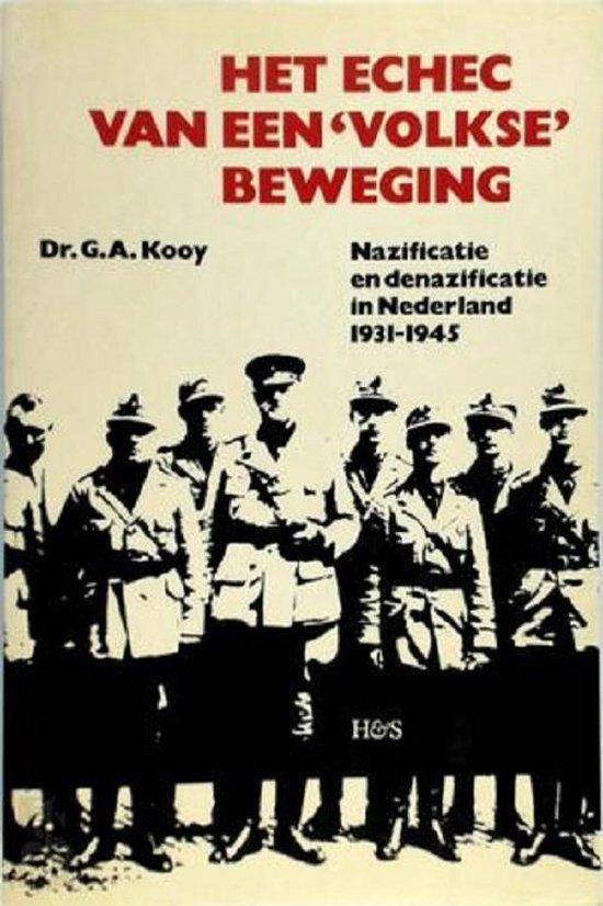 ECHEC VAN EEN VOLKSE BEWEGING 9789061941439 Kooy, Livres, Histoire mondiale, Envoi