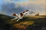 Carl Oswald Rostosky (1839-1868) - The dog jumps