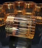 Artemisia - Whiskyglas (6) - Kristal, oro 24kt, Antiek en Kunst