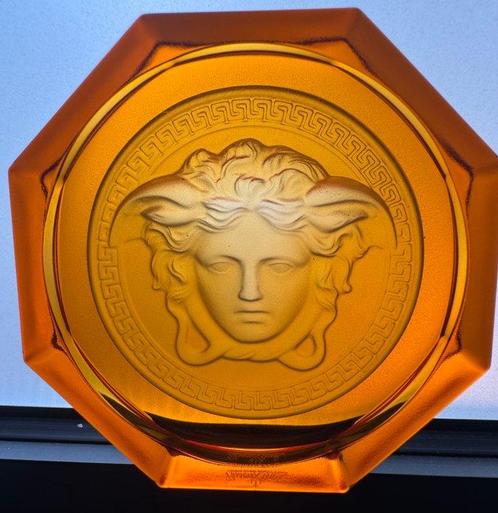 Rosenthal - Versace - Asbak - Kristal - Coeaster / videpoche, Antiek en Kunst, Antiek | Meubels | Tafels