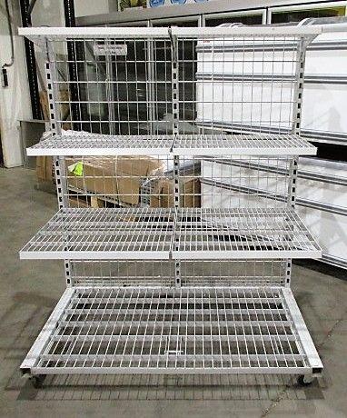 Winkelstelling 132cm, Zakelijke goederen, Kantoor en Winkelinrichting | Magazijn, Stelling en Opslag