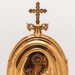 Custode, 19e-eeuw, neogotiek - Verguld messing - 1850-1900, Antiek en Kunst