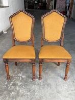 Stoel (6) - Hout, Textiel - Set van 6 stoelen