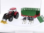 Schaal 1:32 Siku 3651 Case CS150 met balentang, Siku 2875..., Hobby en Vrije tijd, Modelauto's | 1:32, Gebruikt, Ophalen of Verzenden