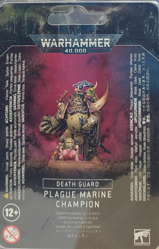 Death Guard Plague Marine Champion (Warhammer 40.000 nieuw), Hobby en Vrije tijd, Wargaming, Ophalen of Verzenden