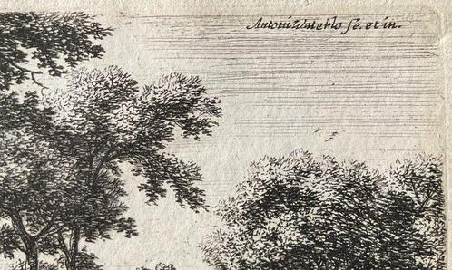 Antonie Waterloo (1609-1690) - Il ponte di assi, Antiek en Kunst, Antiek | Overige Antiek