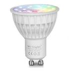 LED spot RGB + CCT - 4W GU10 - FUT103 Mi-light 2.0, Nieuw, Kabel of Snoer, Verzenden