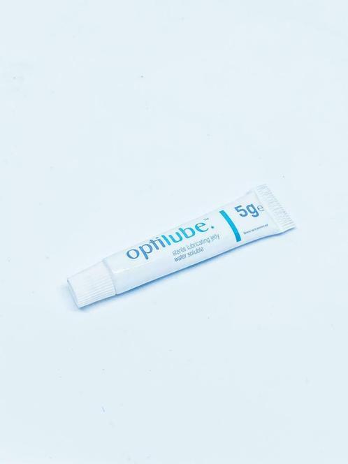 Optilube medisch glijmiddel tube - 5 gram, Divers, Matériel Infirmier, Enlèvement ou Envoi