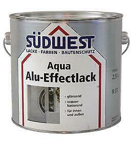 Sudwest Aqua ALU-EFFECT R01 Aqua voor hout, staal en wanden, Bricolage & Construction, Peinture, Vernis & Laque, Envoi