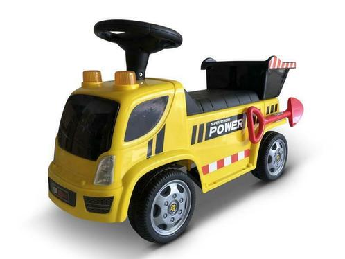 ROLLZONE loopauto &#39;vrachtwagen voor wegwerkzaamheden&#39, Enfants & Bébés, Jouets | Extérieur | Véhicules & Draisiennes, Enlèvement ou Envoi