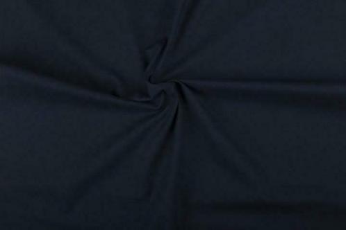 Katoen stof marineblauw, Hobby en Vrije tijd, Stoffen en Lappen, 120 cm of meer, 200 cm of meer, Blauw, Nieuw, Katoen, Ophalen of Verzenden