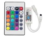 Mini WiFi en IR 24Knops Afstandsbediening voor RGB LED strip, Ophalen of Verzenden