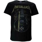 Metallica Hetfield Iron Cross Band T-Shirt Zwart - Officiële