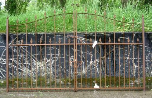 Decoratieve tuinpoort in smeedijzer., Jardin & Terrasse, Portes de jardin