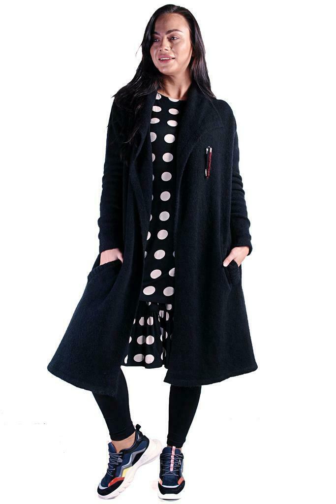 Vest Rimini brei brede rever maat 50, Kleding | Dames, Truien en Vesten, Verzenden