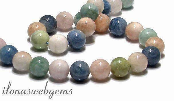 Beryl kralen / edelsteen kralen / zelf sieraden maken, Hobby en Vrije tijd, Kralen en Sieraden maken, Kraal, Nieuw, Verzenden