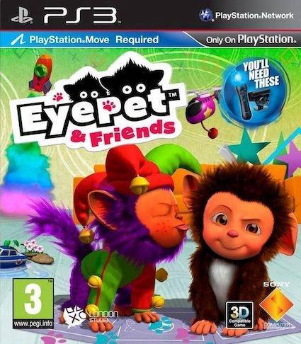 EyePet & Friends (Playstation Move Only) (PS3 Games), Games en Spelcomputers, Games | Sony PlayStation 3, Zo goed als nieuw, Ophalen of Verzenden