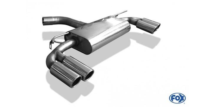 FOX Audi A3 - 8V 3-deurs einddemper dwars uitgang rechts/lin, Auto-onderdelen, Uitlaatsystemen, Nieuw, Verzenden