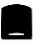 ABB Busch-Jaeger Matte Black Cover Plate 50x50mm 1746-885 -, Verzenden