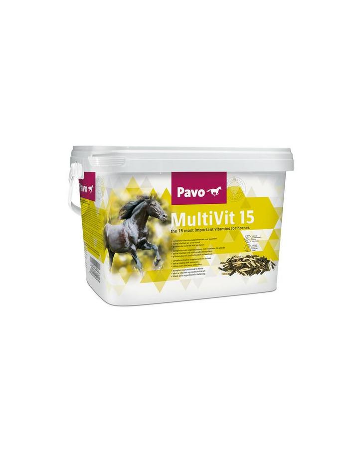 Pavo MultiVit15, Dieren en Toebehoren, Paarden en Pony's | Overige Paardenspullen, Nieuw