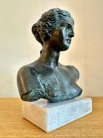 Sculpture, Ancient Greek Goddess Hygieia - 13 cm - Bronze -