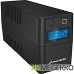 PowerWalker VI 850SE LCD/IEC Line-interactive 0,85 kVA 480 W, Informatique & Logiciels, Alimentations de secours (UPS), Verzenden